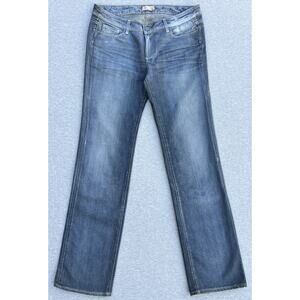 PAIGE PPD Premiun Denim Melrose Stretch Straight Jeans Blue Men Size 32x34 NWOT